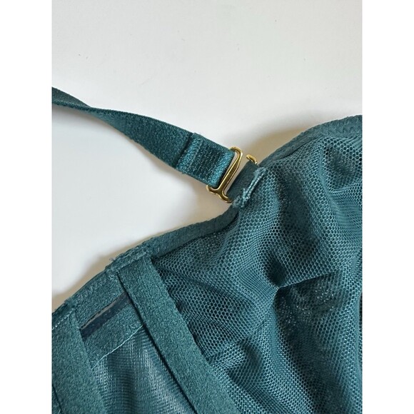 Victoria's Secret Corset Top Green Bustier Women’s Size 34D Removable Straps NWT - Picture 14 of 14